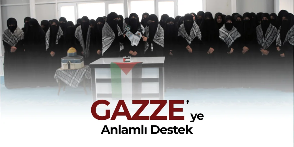 Medrese Öğrencilerinden Gazze’ye Anlamlı Destek