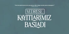 Medrese  ve Hafızlık Kayıtlarımız Başladı